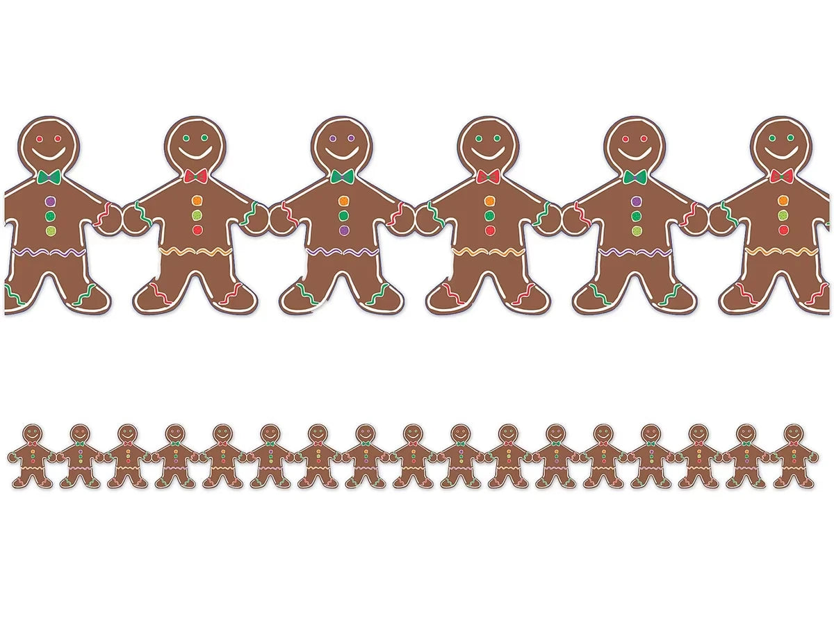 Gingerbread Man Border - US 2789