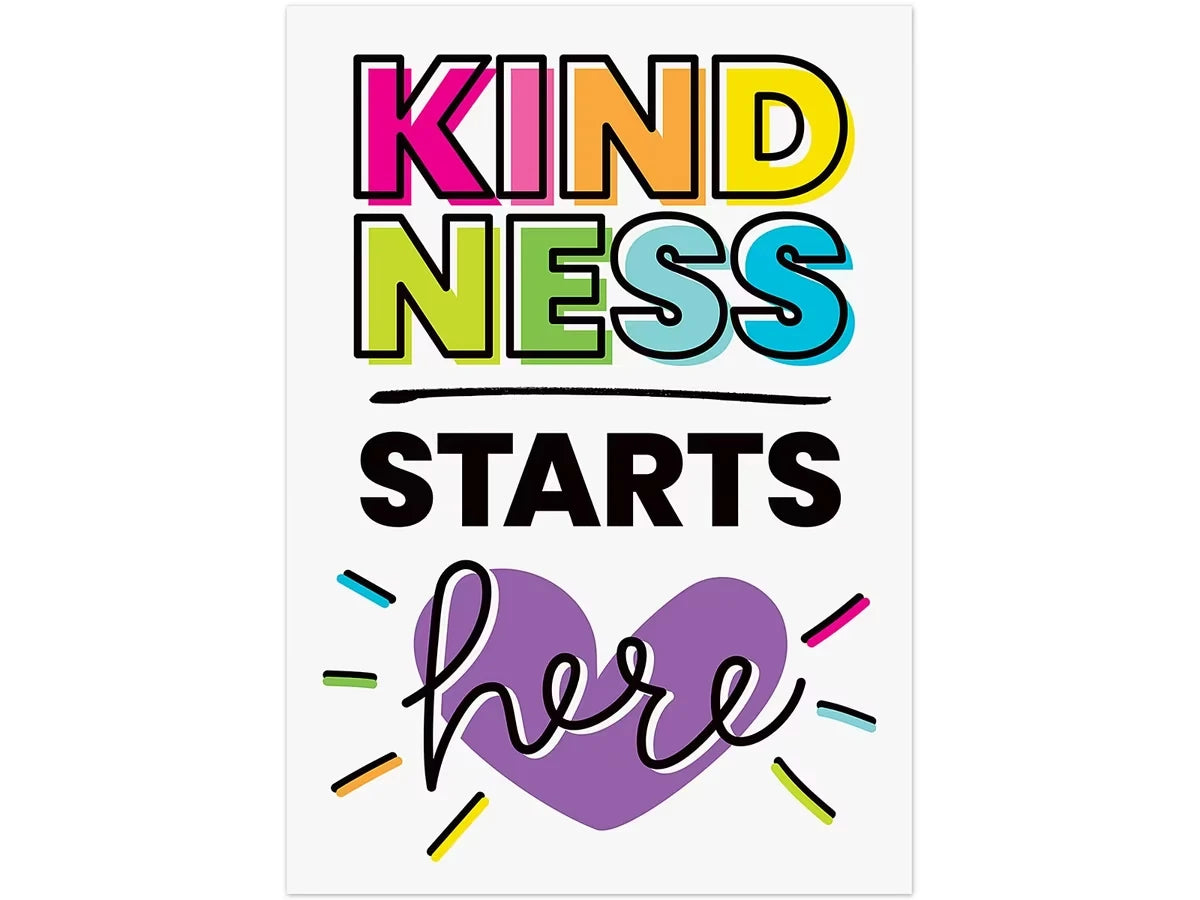 Kind Vibes Kindness Starts Here Poster - US 5502