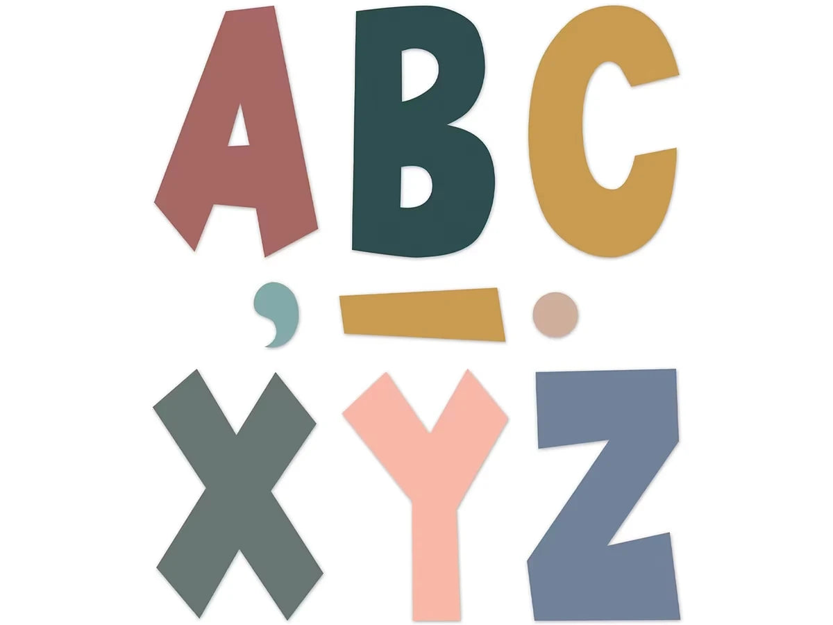Wonderfully Wild 7" Punch-Out Letters - US 7035