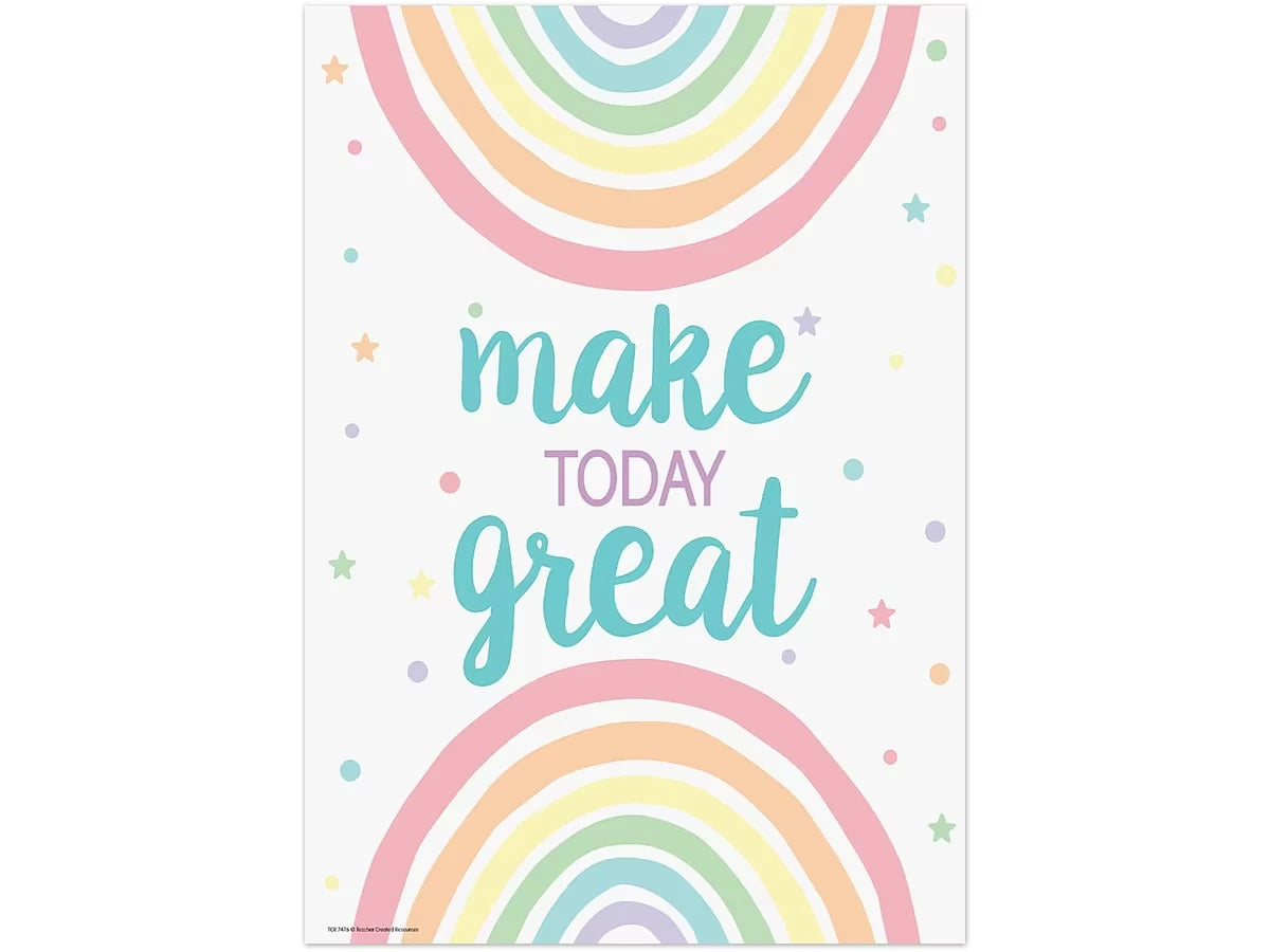 Pastel Pop Make Today Great Poster - US 5701