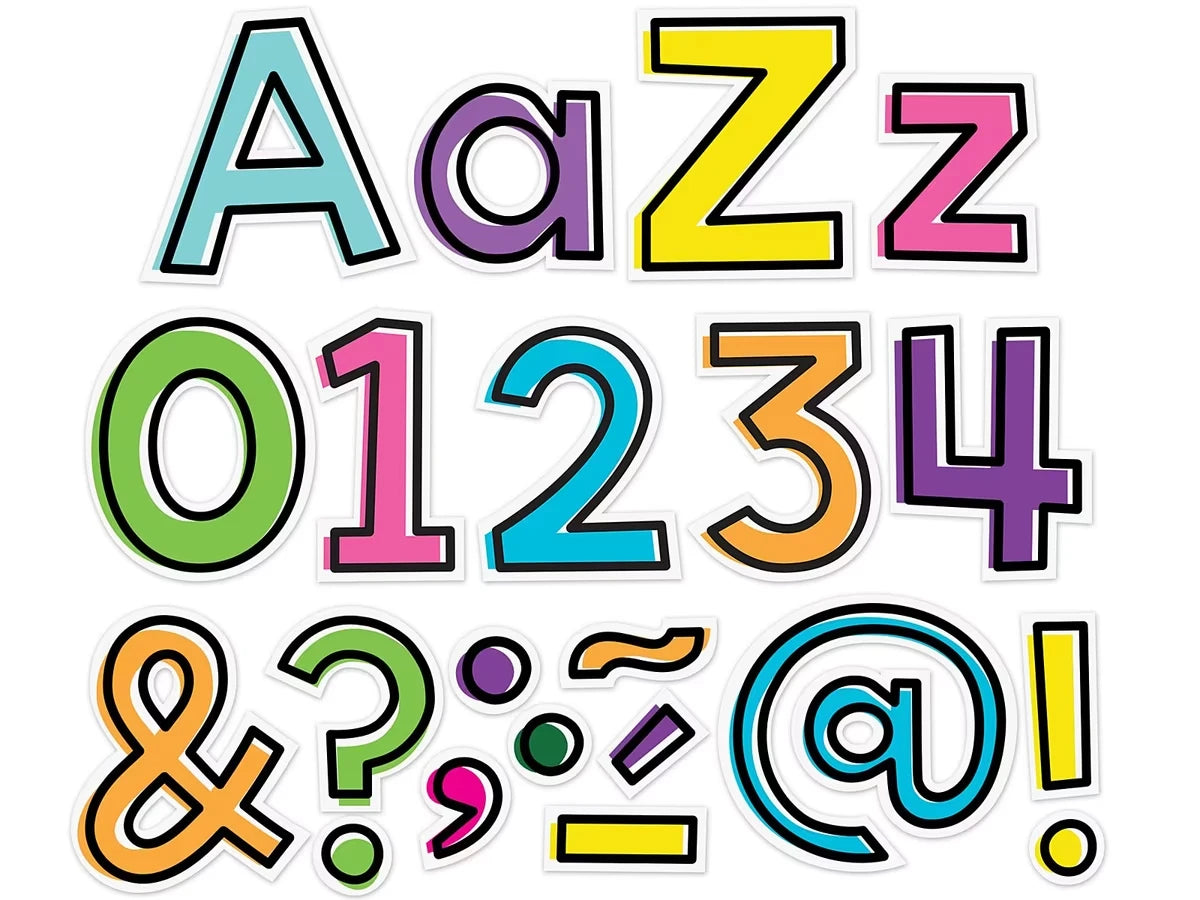 Kind Vibes 4" Punch-Out Letters - US 8226