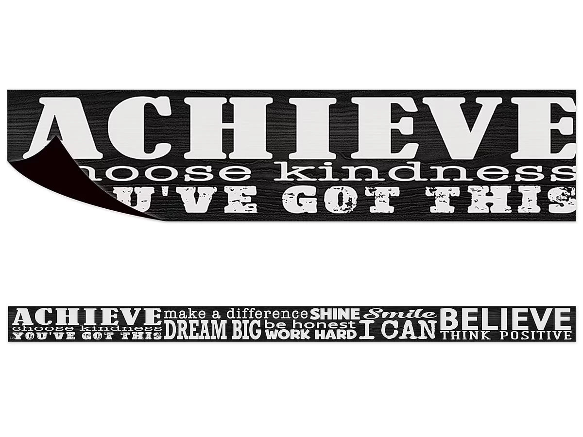 Modern Farmhouse Positive Sayings Magnetic Border - US 5620