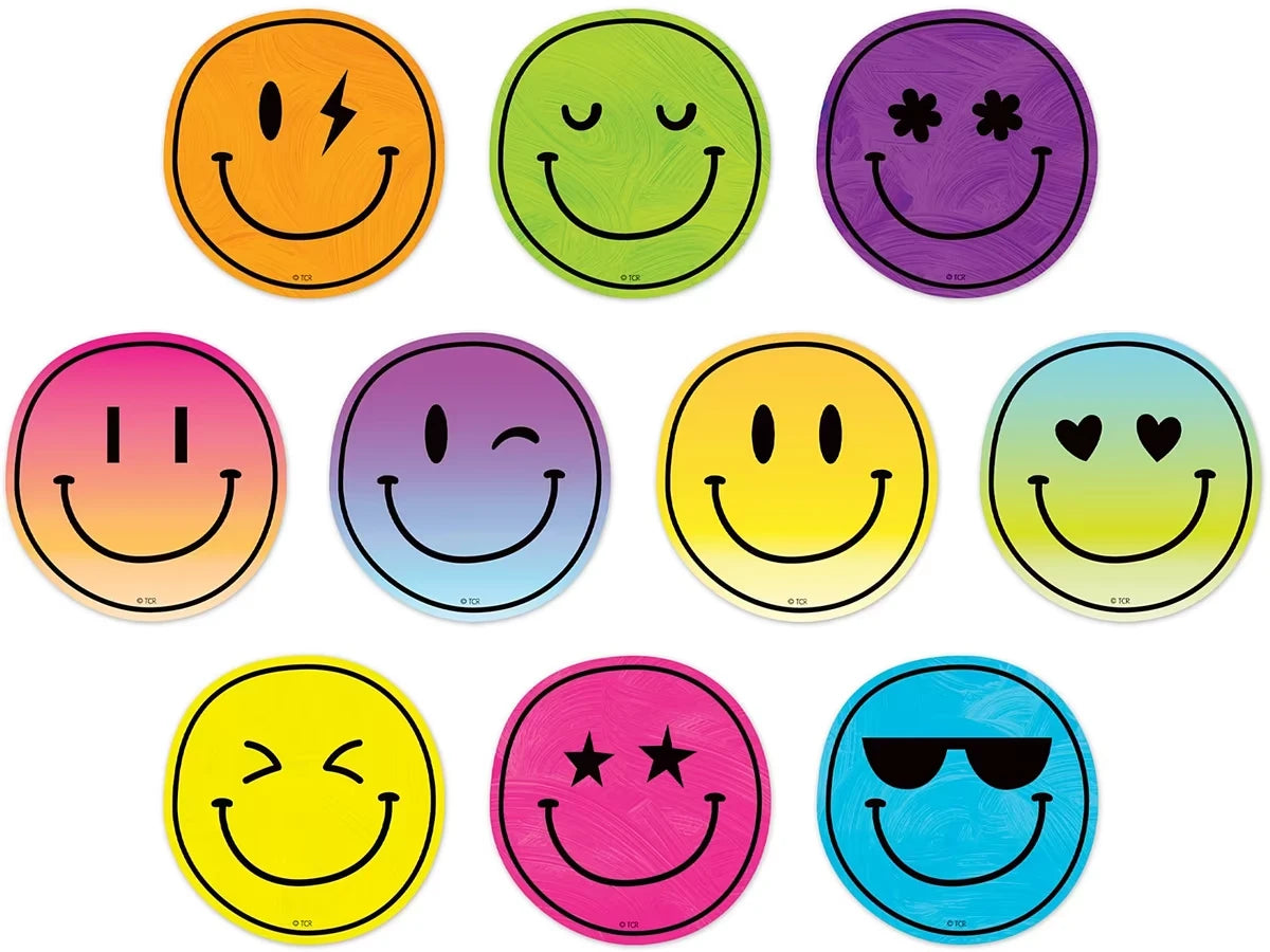 Brights 4Ever Smiley Face Mini Accents - US 3668