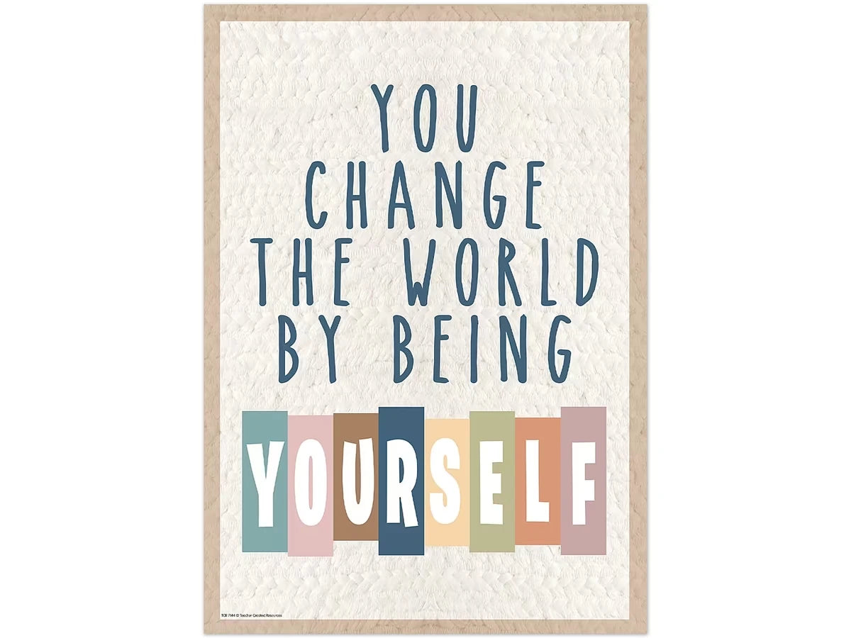 Everyone Is Welcome - You Change the World Poster - US 1590