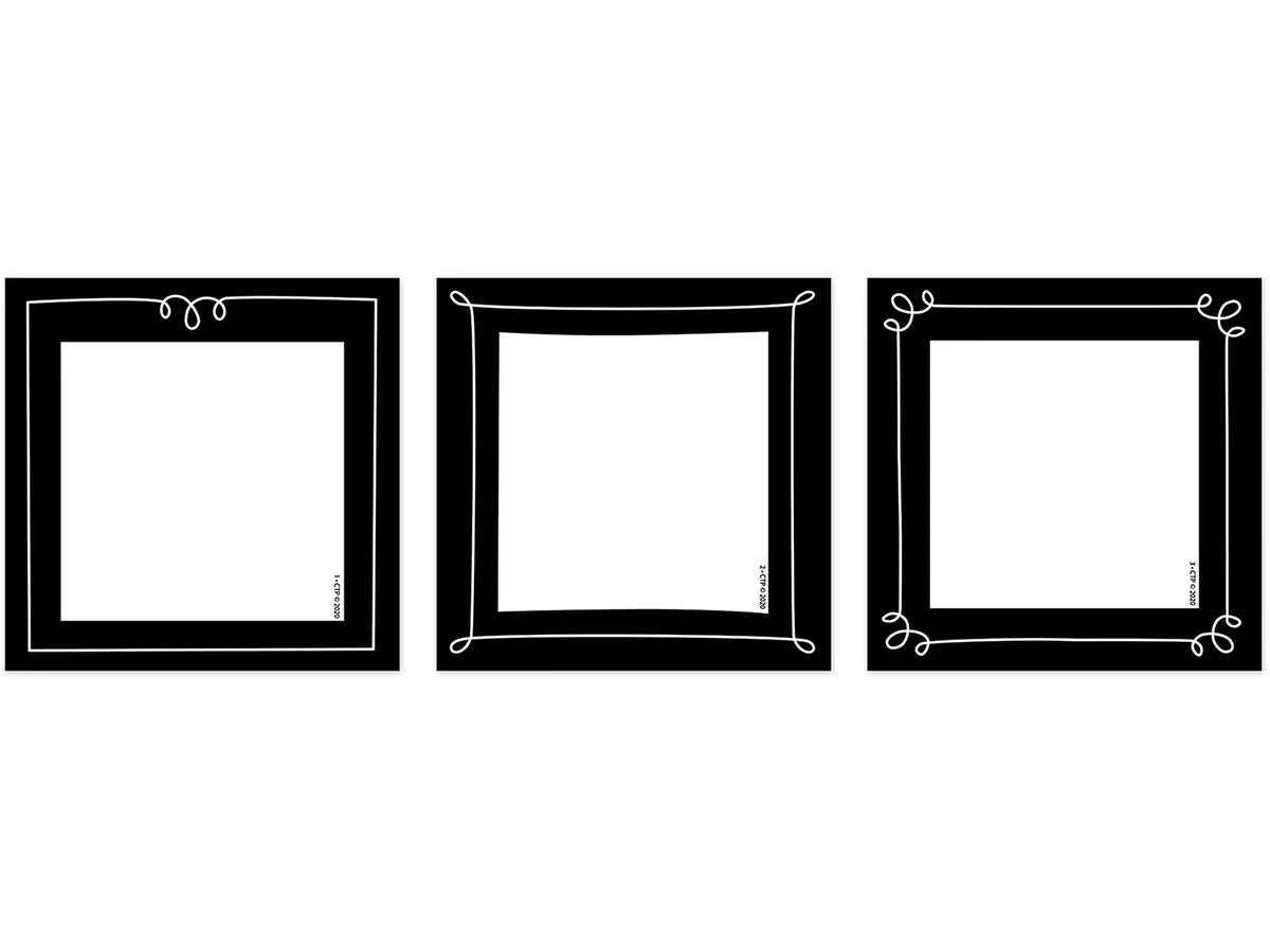 Black & White Card Mini Accents - US 3724