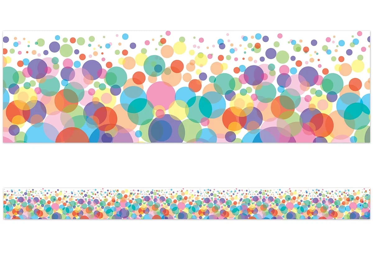 Colorful Bubble Border - US 7617
