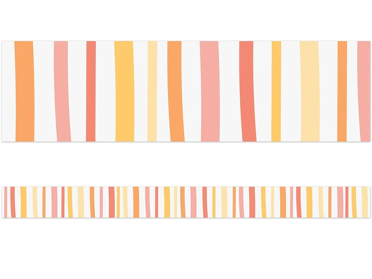 Simply Safari Zebra Striped Border - US 6829