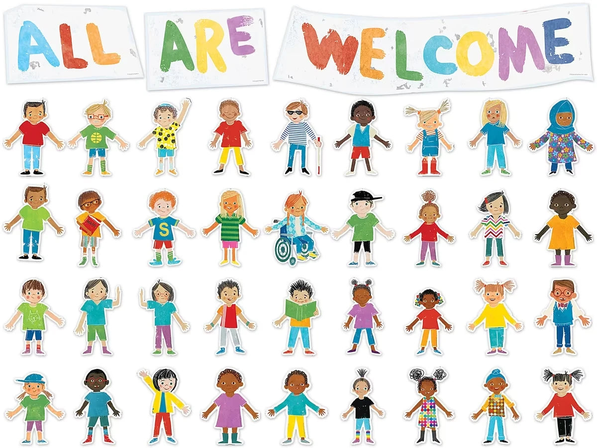 All Are Welcome Bulletin Board Set - US 5302