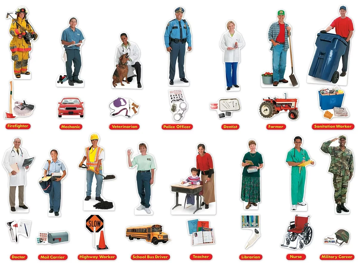 Community Helpers Bulletin Board Set - US 1114