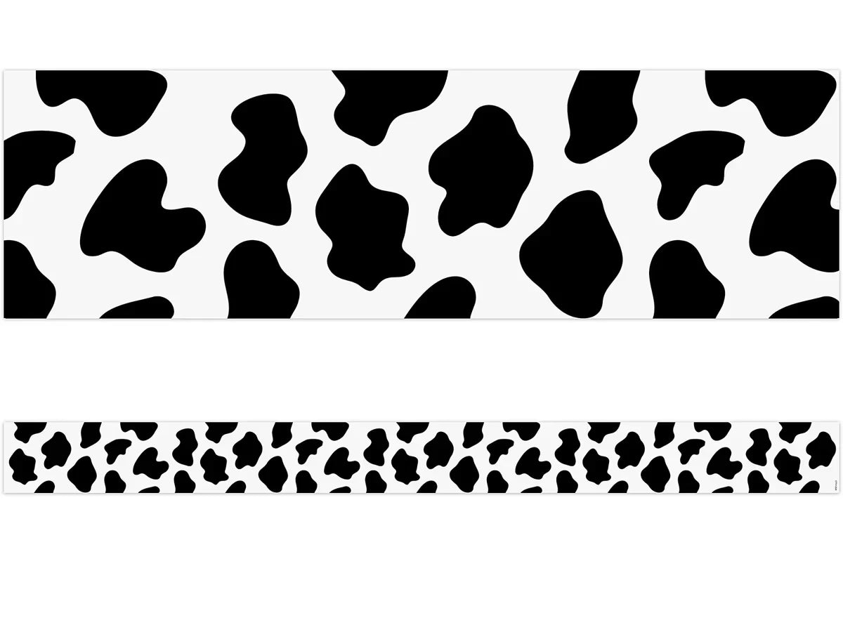 Farm Friends Cow Print Border - US 1652
