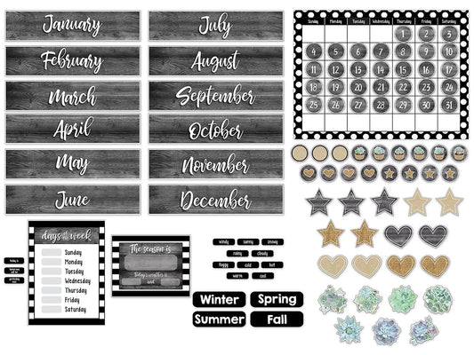 Simply Stylish Calendar Bulletin Board Set - US 2097
