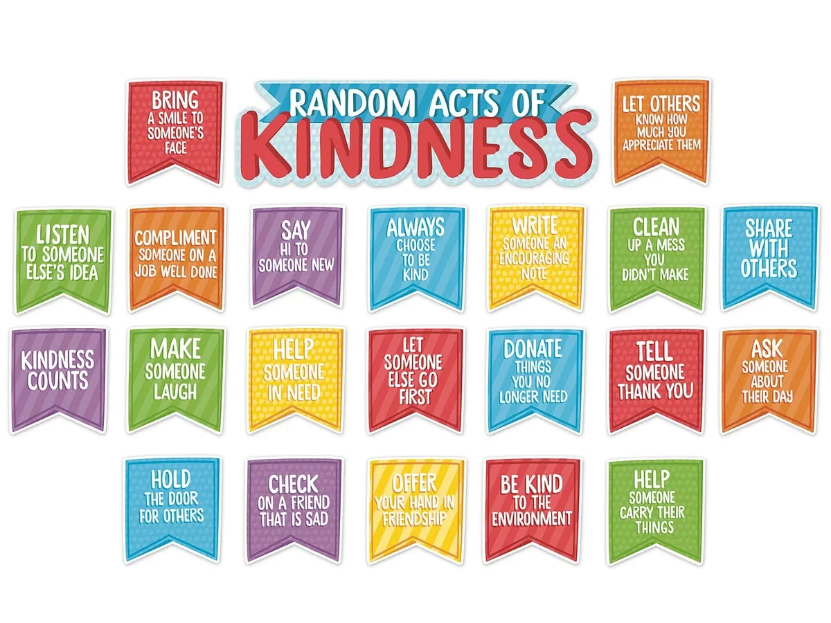 Random Acts of Kindness Bulletin Board Set - US 6182