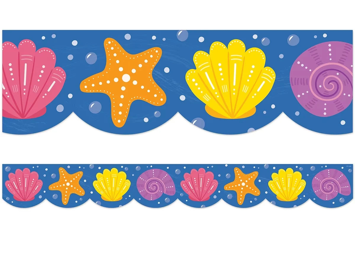 Sea Friends Scalloped Border - US 9529