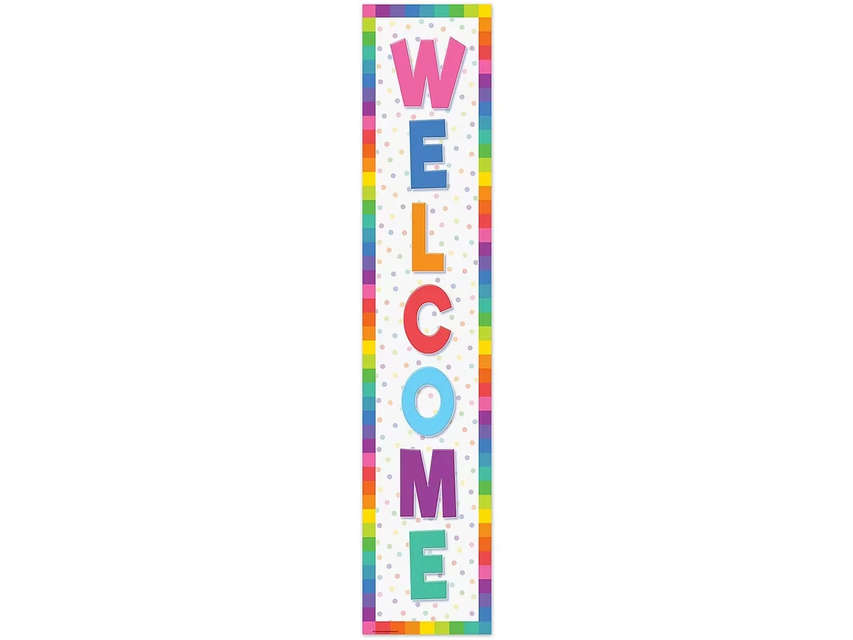 Colorful Welcome Banner - US 2420