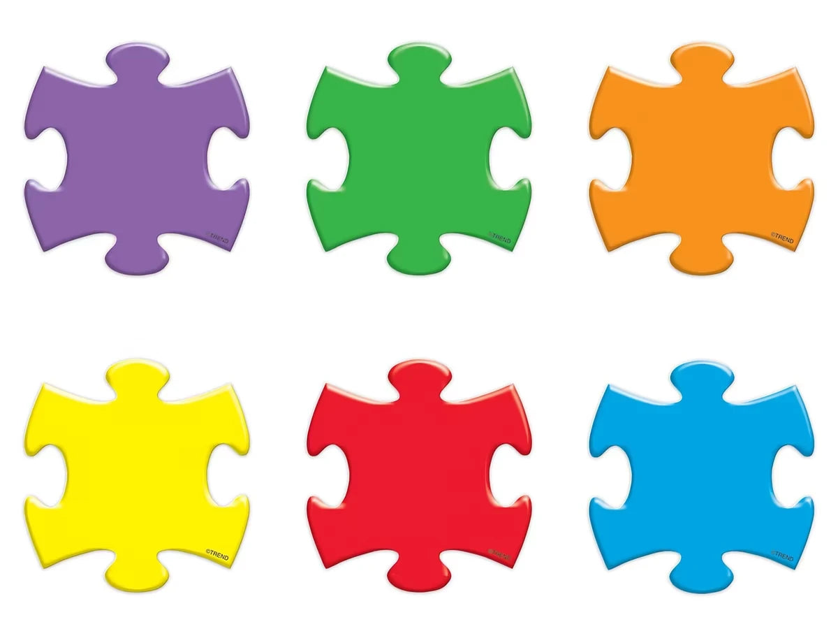 Puzzle Piece Mini Accents - US 9353
