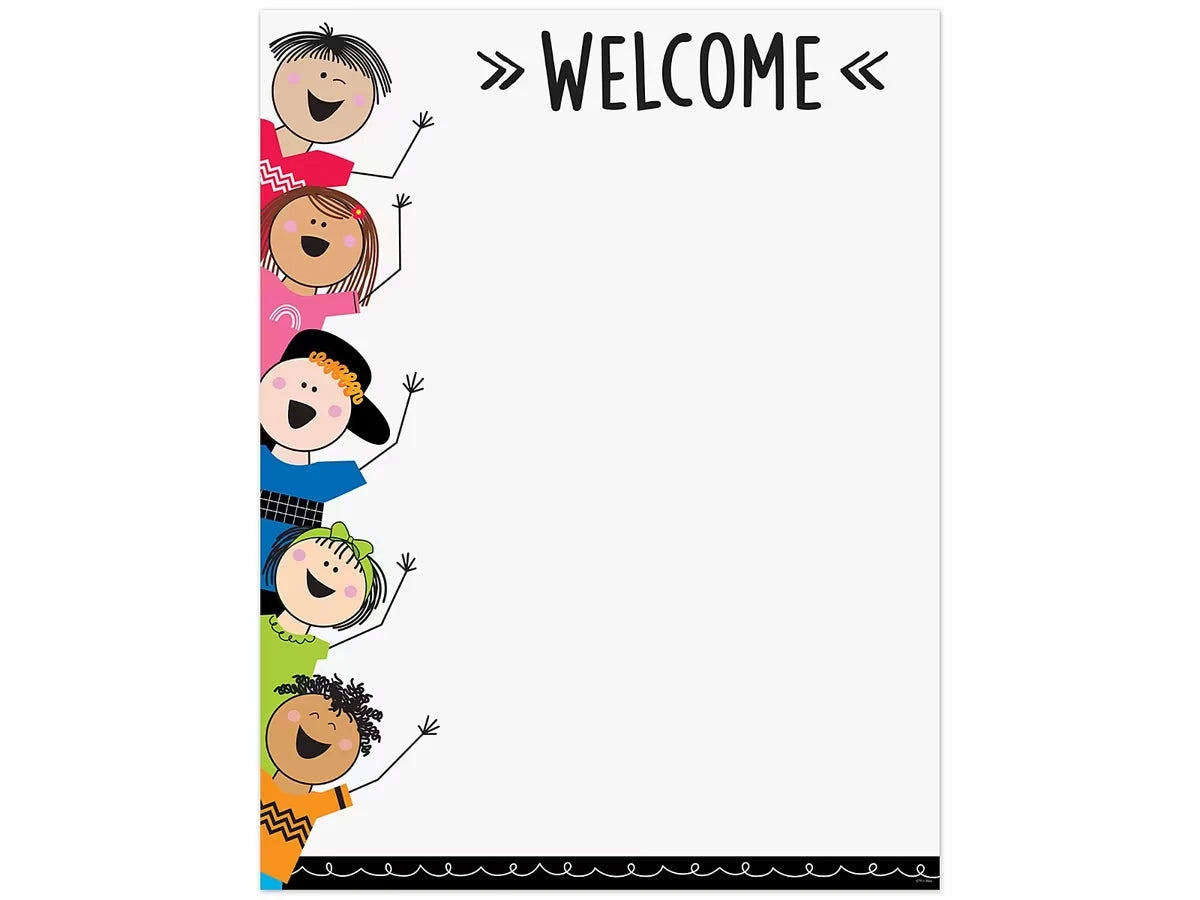Stick Kids Welcome Poster - US 1646