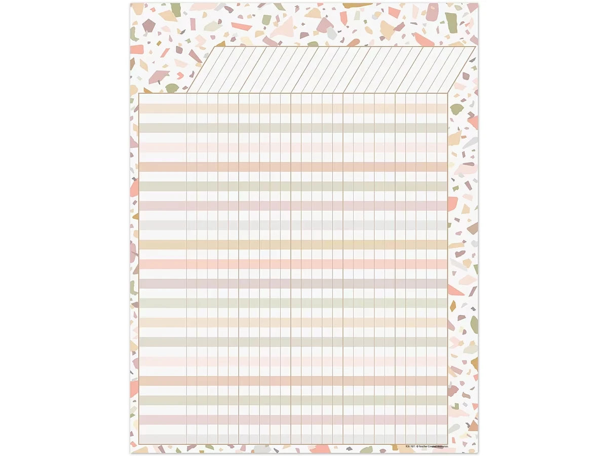 Terrazzo Tones Incentive Chart - US 8852