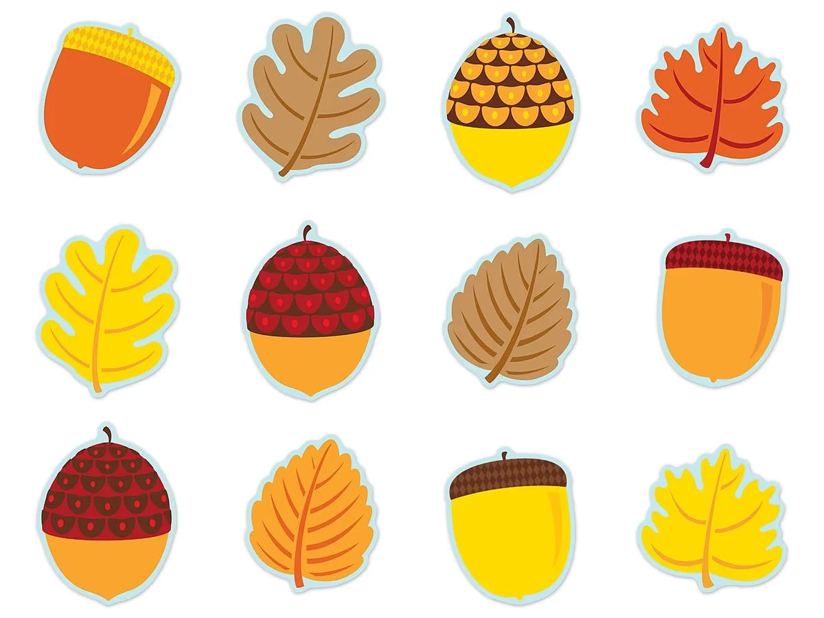 Fall Leaf & Acorn Accents - US 6354