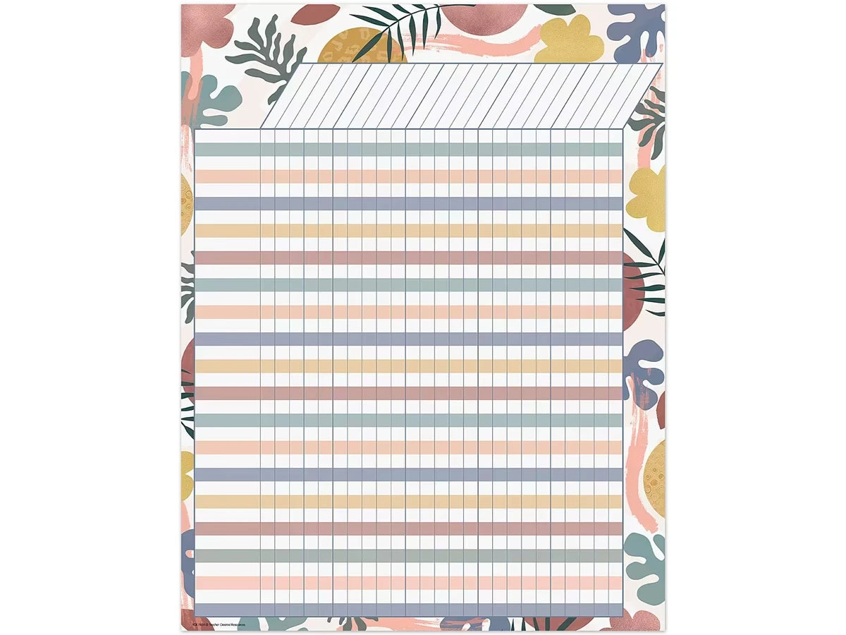 Wonderfully Wild Incentive Chart - US 8502