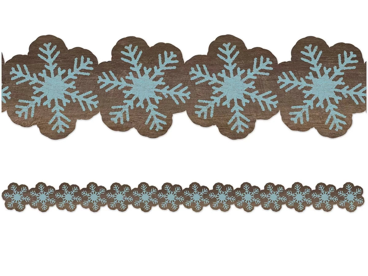 Home Sweet Classroom Snowflake Border - US 3669