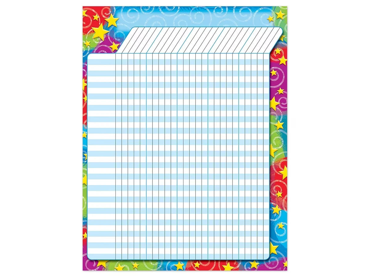 Stars & Swirls Incentive Chart - US 8945