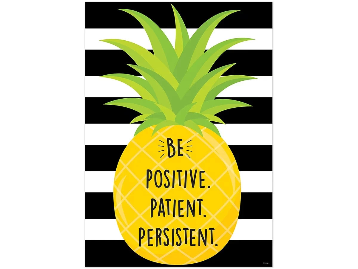 Palm Paradise Be Positive, Patient, Persistent Poster - US 6488