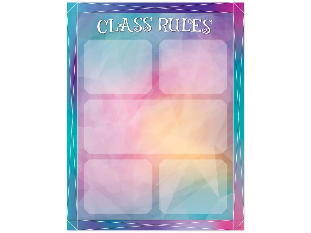Mystical Magical Classroom Rules Poster - US 9344