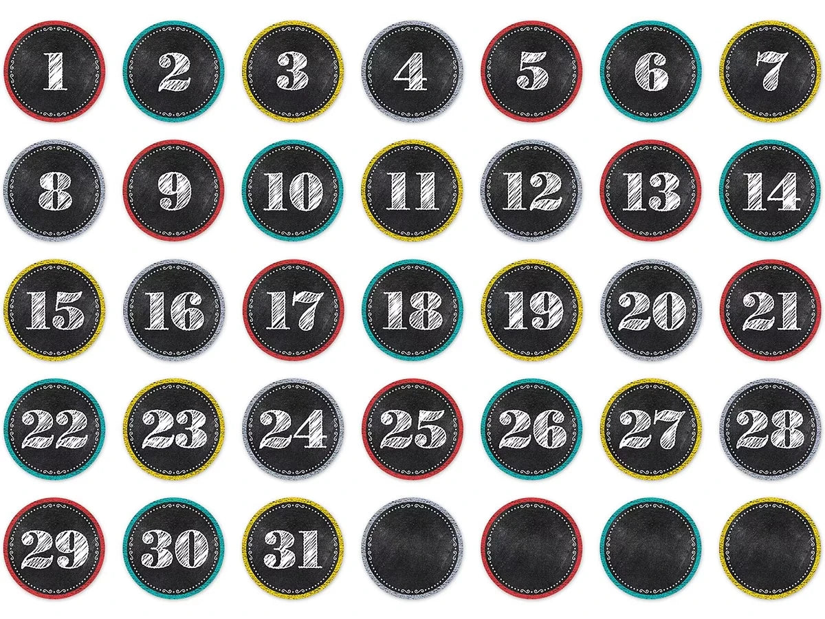 Chalk It Up! Calendar Mini Accents - US 2531