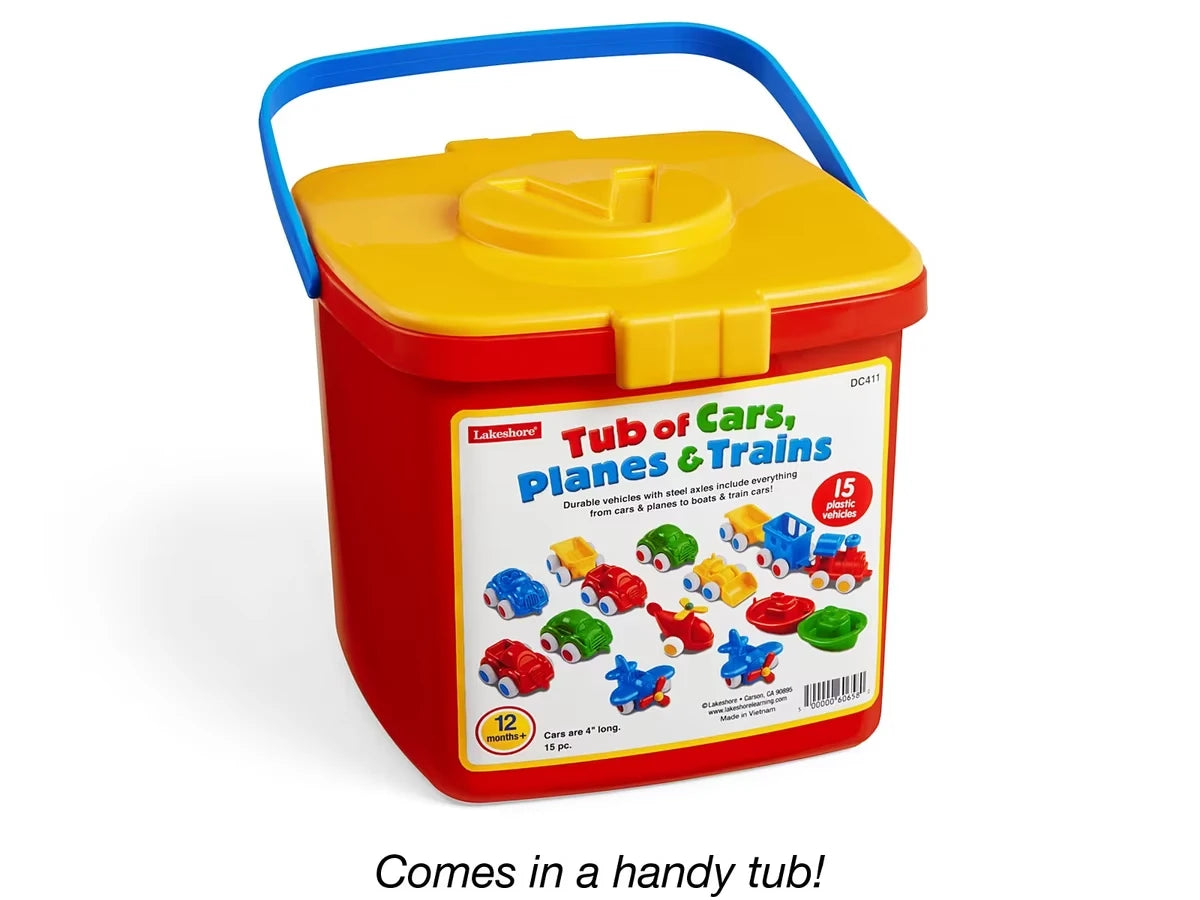 Tub of Cars, Planes & Trains - US 5925
