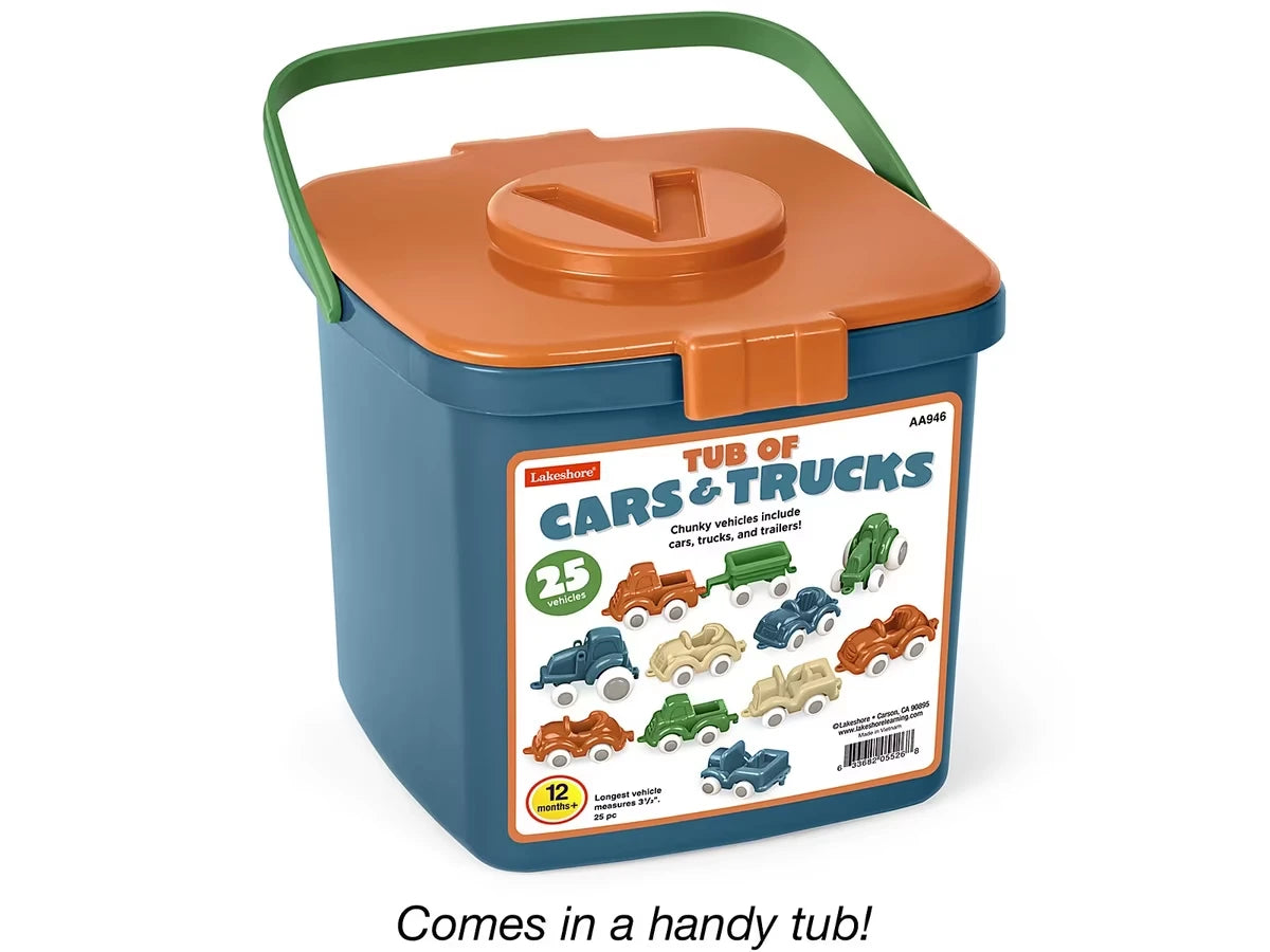 Tub of Cars & Trucks - US 6602