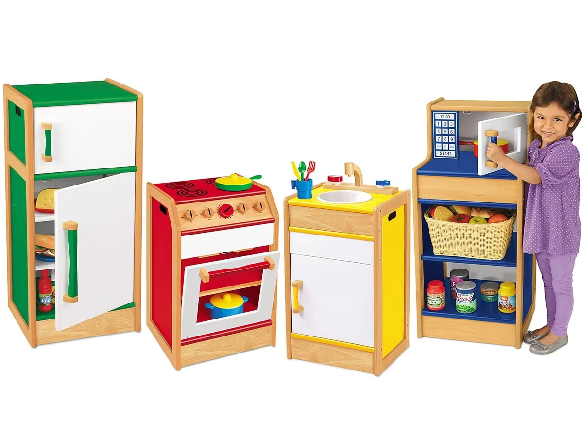Pretend & Play Hardwood Kitchen Set - US 3717
