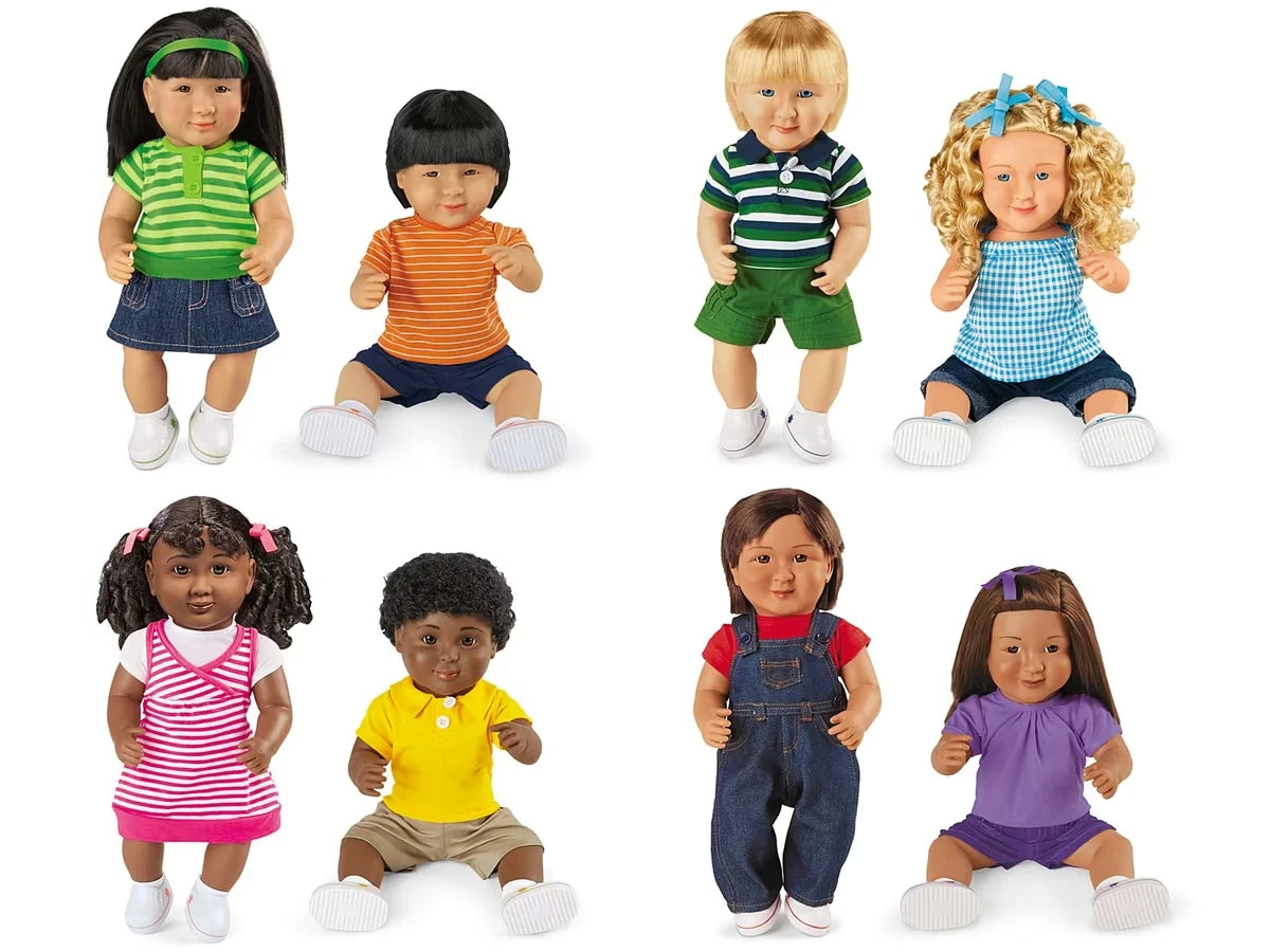 Lakeshore Multi-Ethnic School Doll Set - US 6586