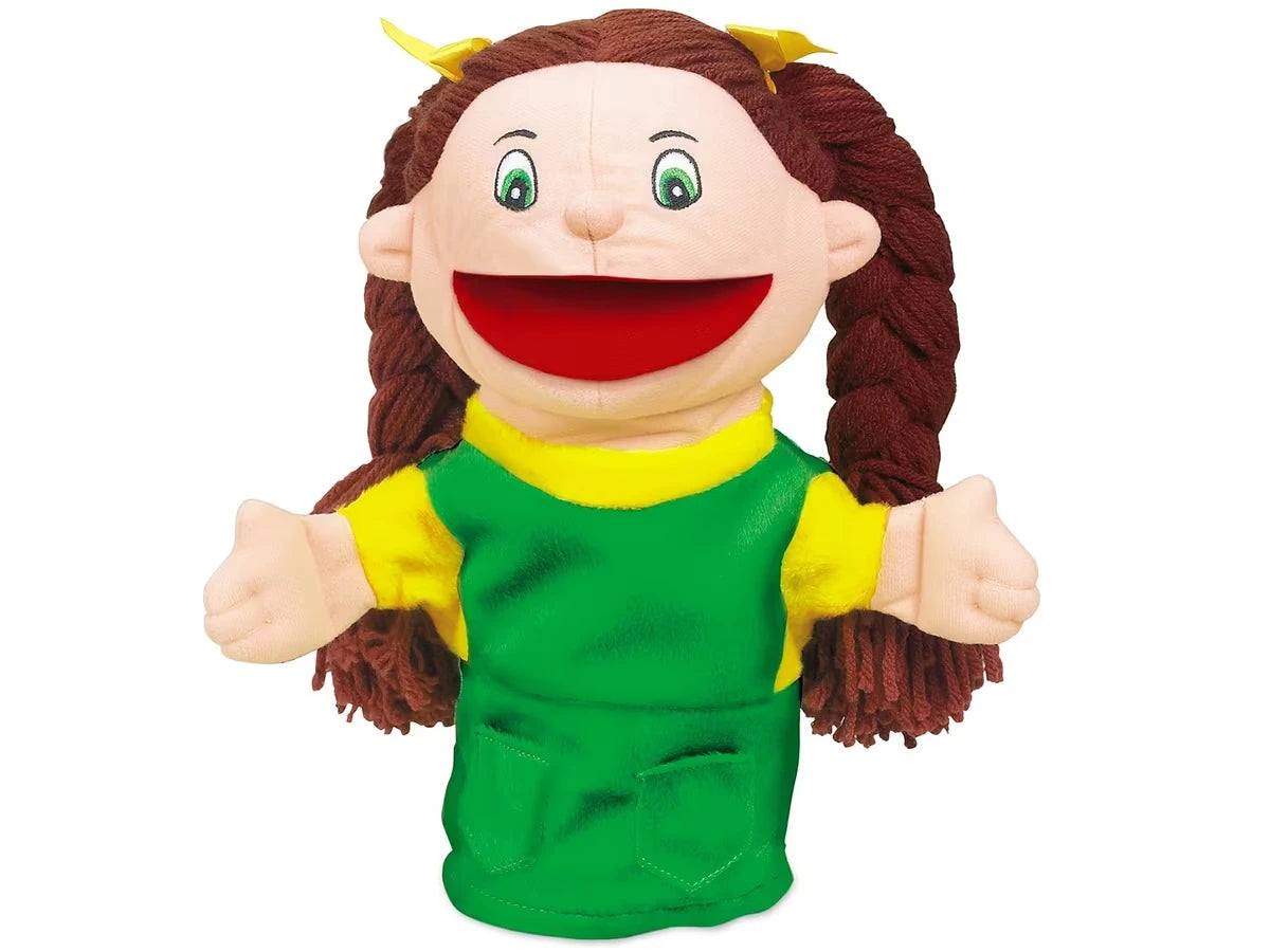 Let’s Talk! Caucasian Girl Puppet - US 9835