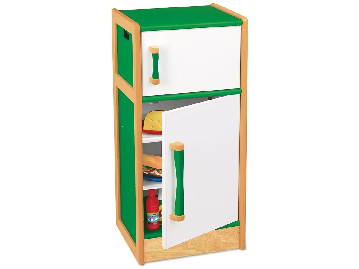 Pretend & Play Hardwood Refrigerator - US 8604