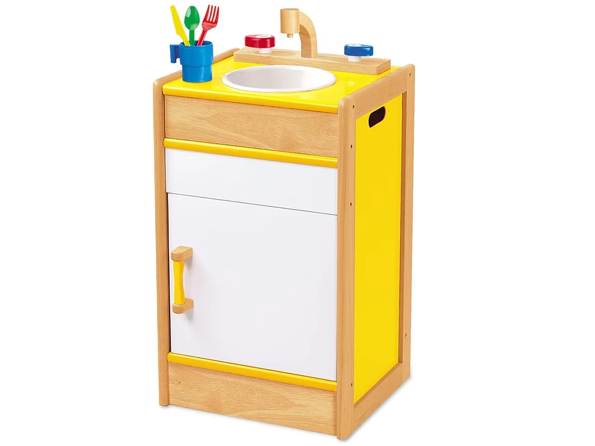 Pretend & Play Hardwood Sink - US 4939