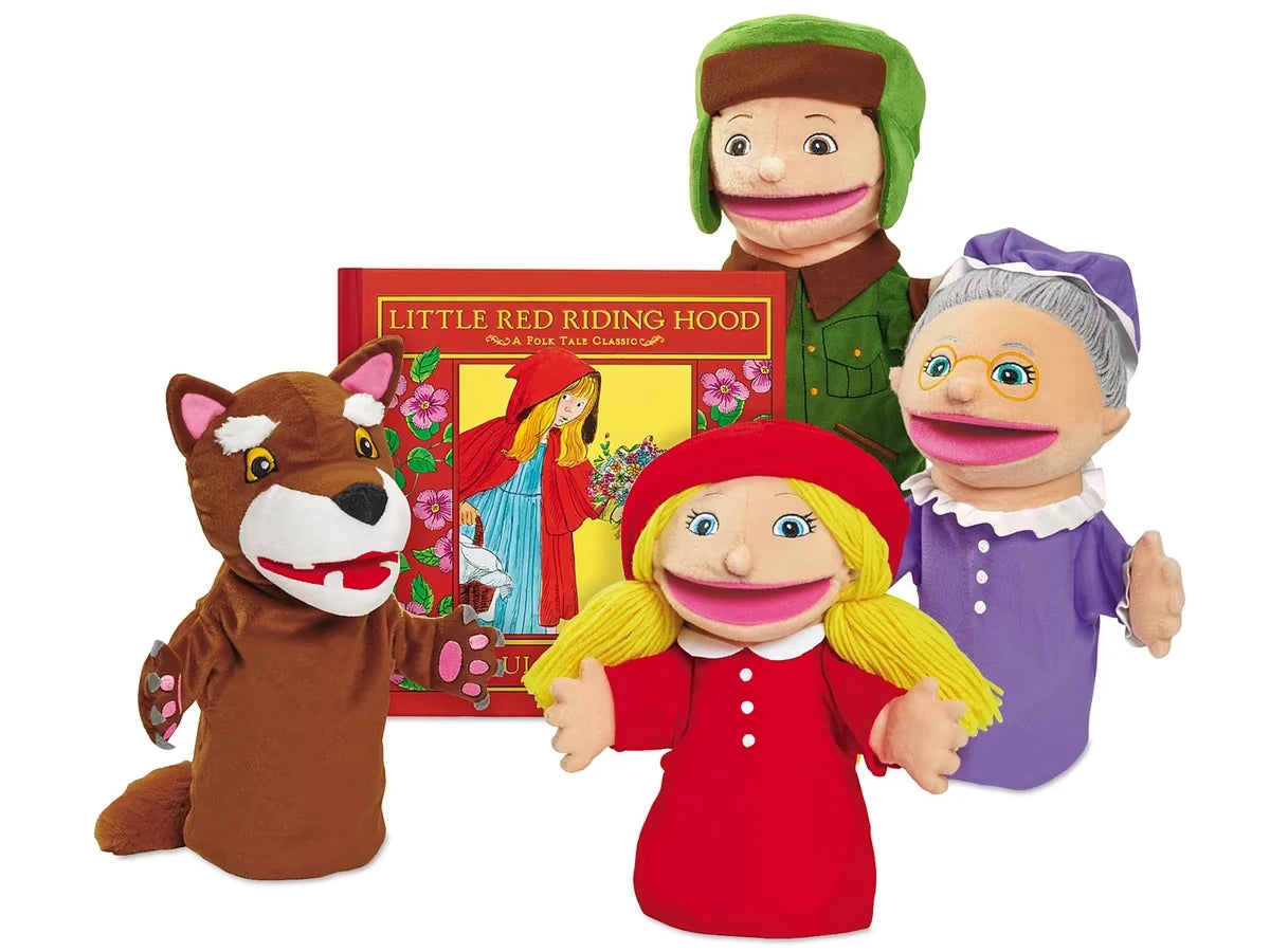 Little Red Riding Hood Storytelling Puppet Set - US 8729