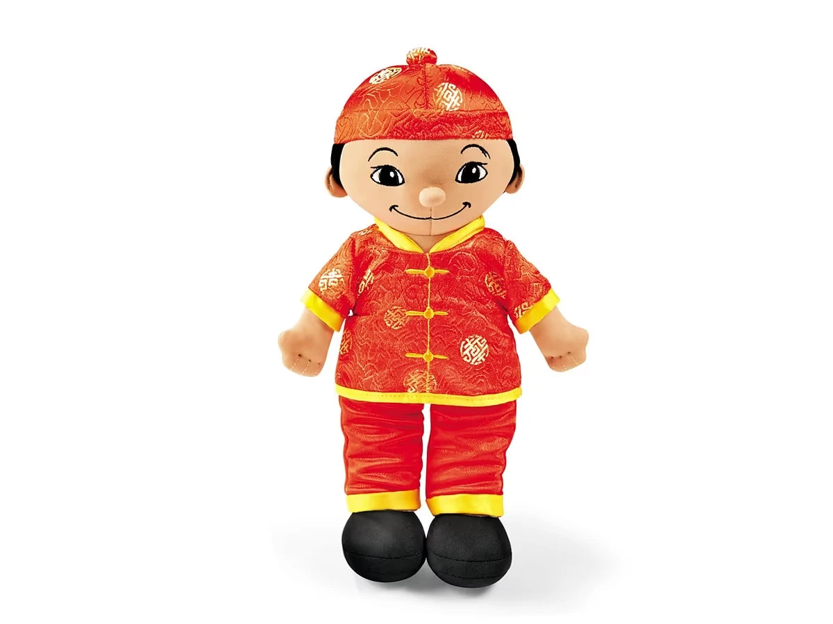 Chinese Boy Washable Doll - US 9098