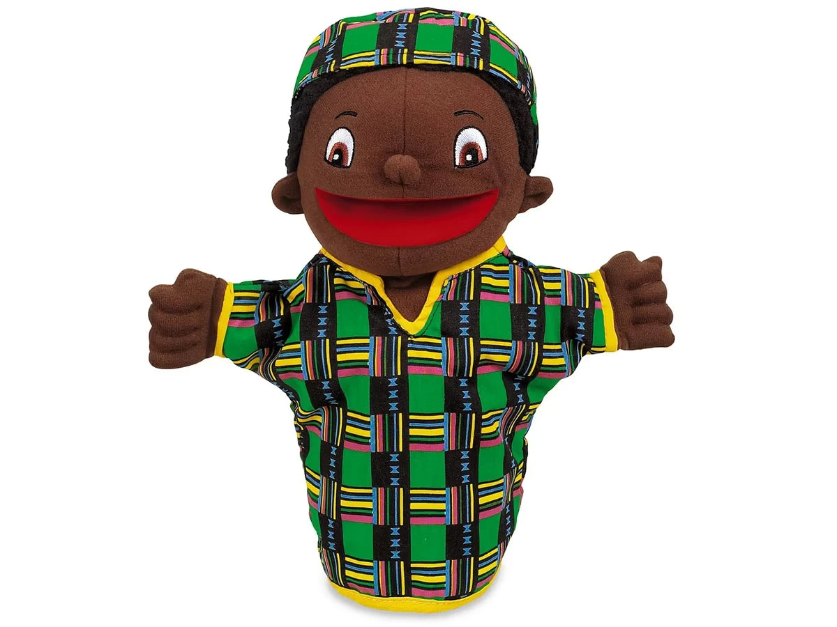 Let’s Talk! Ghanaian Boy Puppet - US 3594