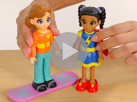 Magnetic Dress & Play Dolls - US 5140