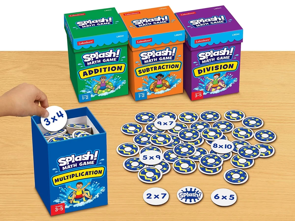 Splash! Math Games - Complete Set - US 6990