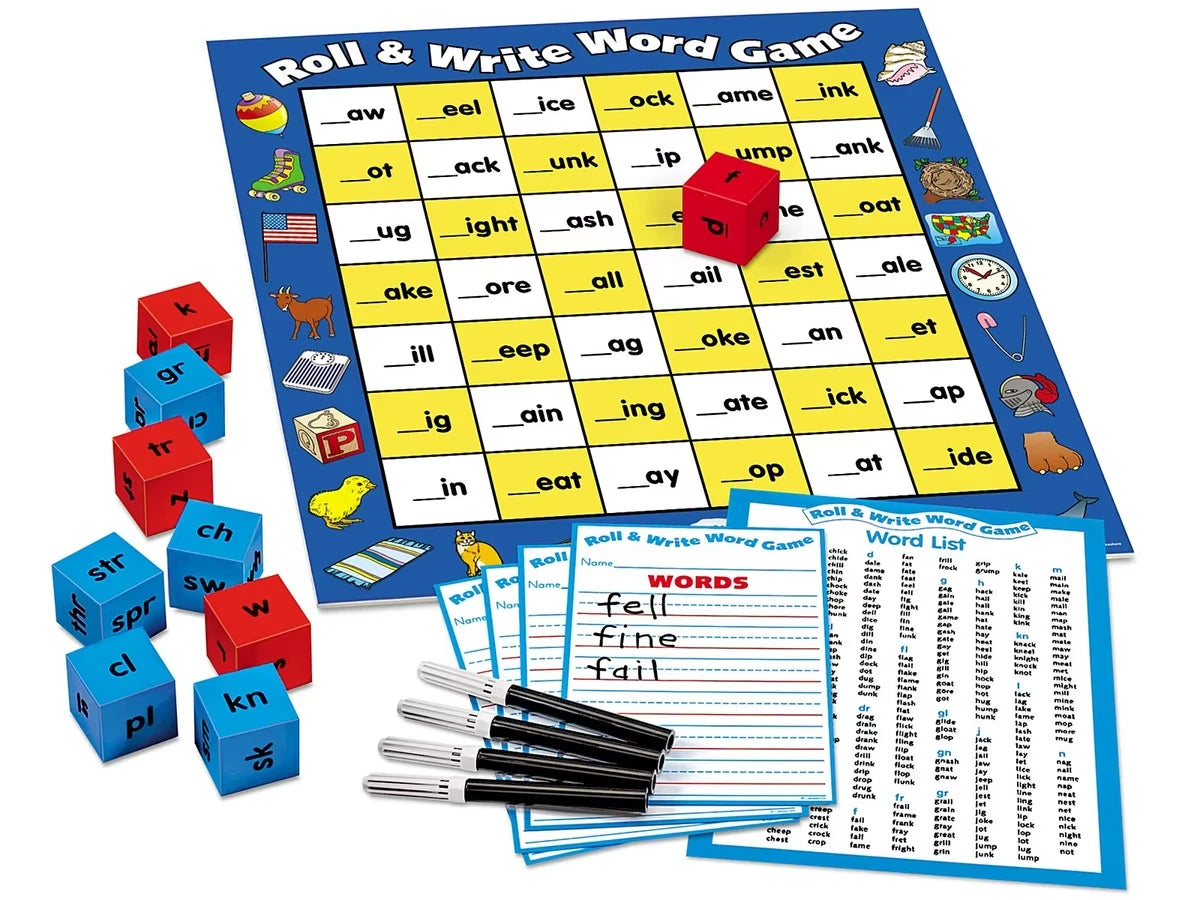 Roll & Write Word Game - US 5756