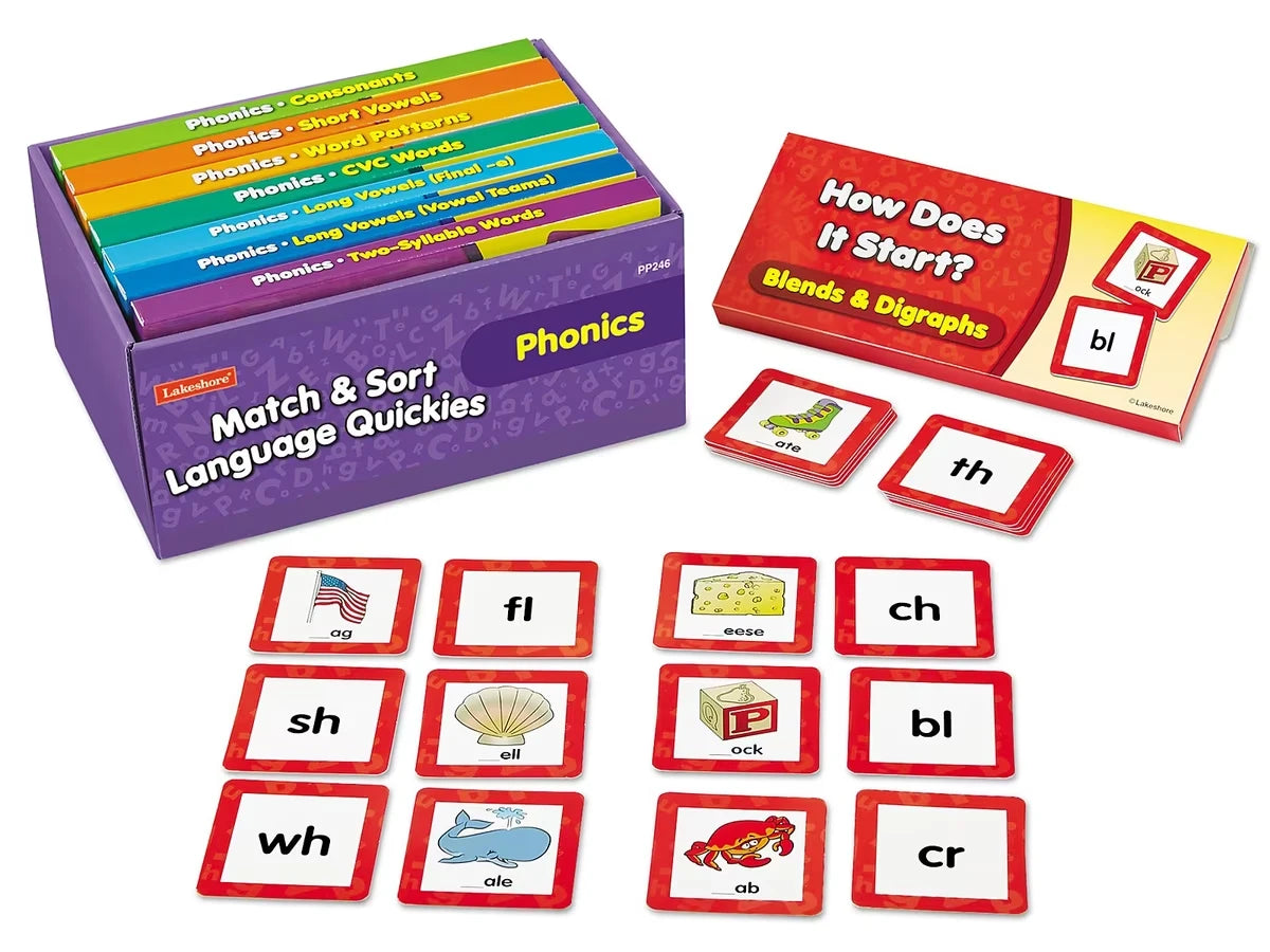 Match & Sort Phonics Quickies - K-Gr. 1 - US 8537