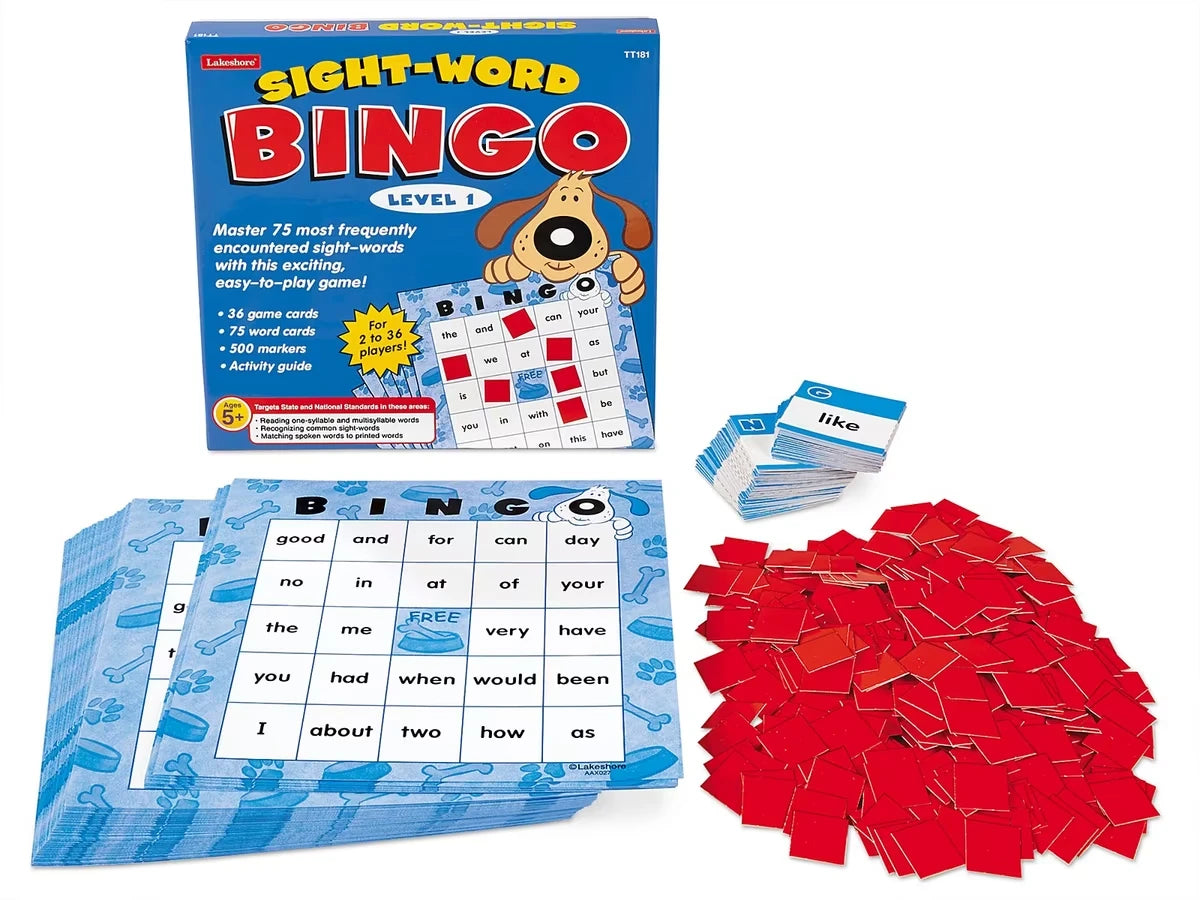 Sight-Word Bingo - Level 1 - US 4286