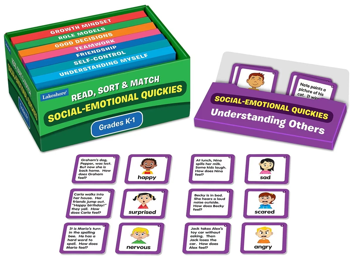 Match & Sort Social-Emotional Quickies - K-Gr. 1 - US 1826