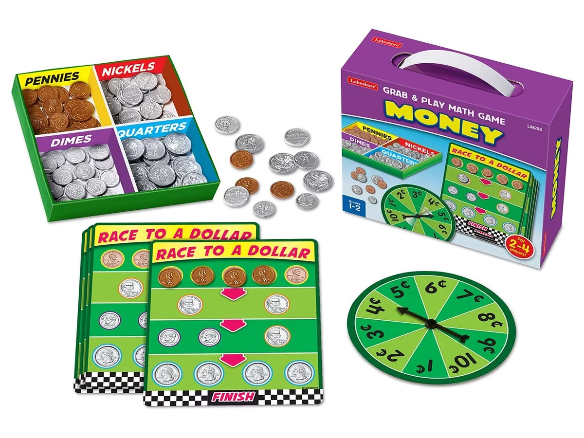 Money Grab & Play Game - Gr. 1-2 - US 9198