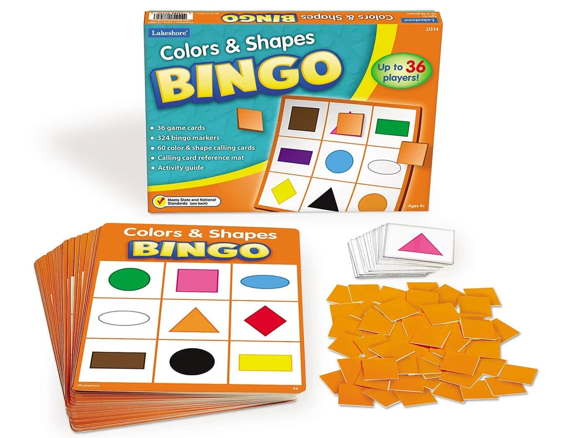 Colors & Shapes Bingo - US 6369