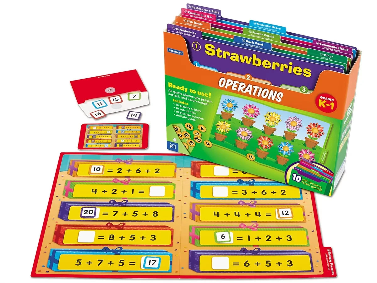 Operations Folder Game Library - K-Gr. 1 - US 2262