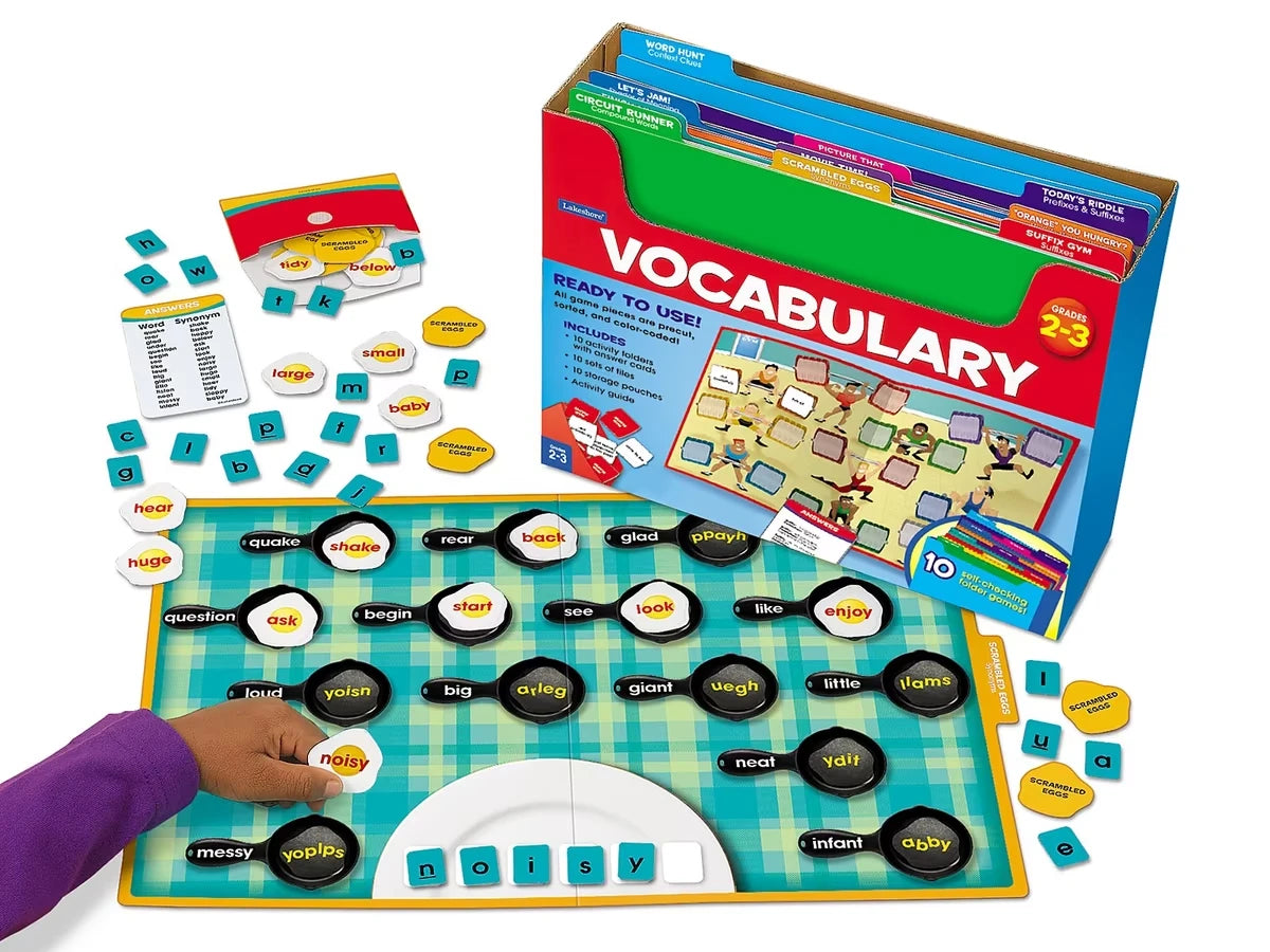 Vocabulary Folder Game Library - Gr. 2-3 - US 9444