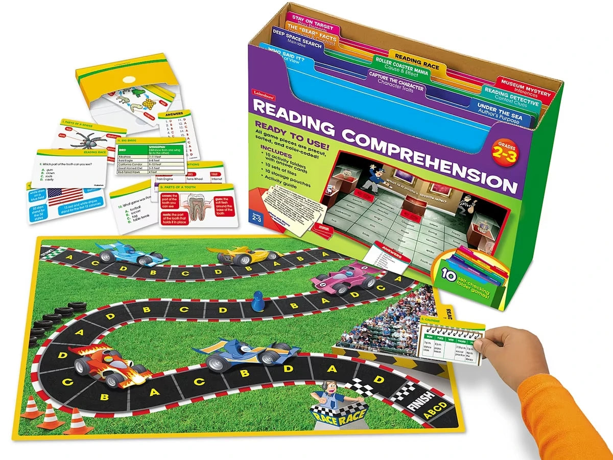Reading Comprehension Folder Game Library - Gr. 2-3 - US 6456