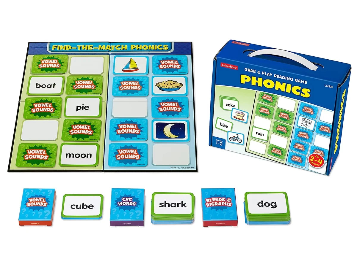 Phonics Grab & Play Game - Gr. 1-2 - US 4354